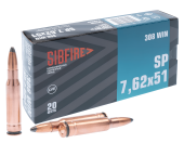 7,62х51(308Win) SP томпак 9,3г(НПЗ)(20шт)