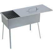 Коптильня 500*270*175*0,8 мм нерж.на ножках