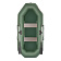 Лодка гребная Шкипер 260 зеленый