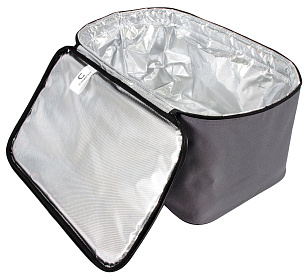 Сумка изотермическая ''СЛЕДОПЫТ - Grey'', 34 л, цв. cерый